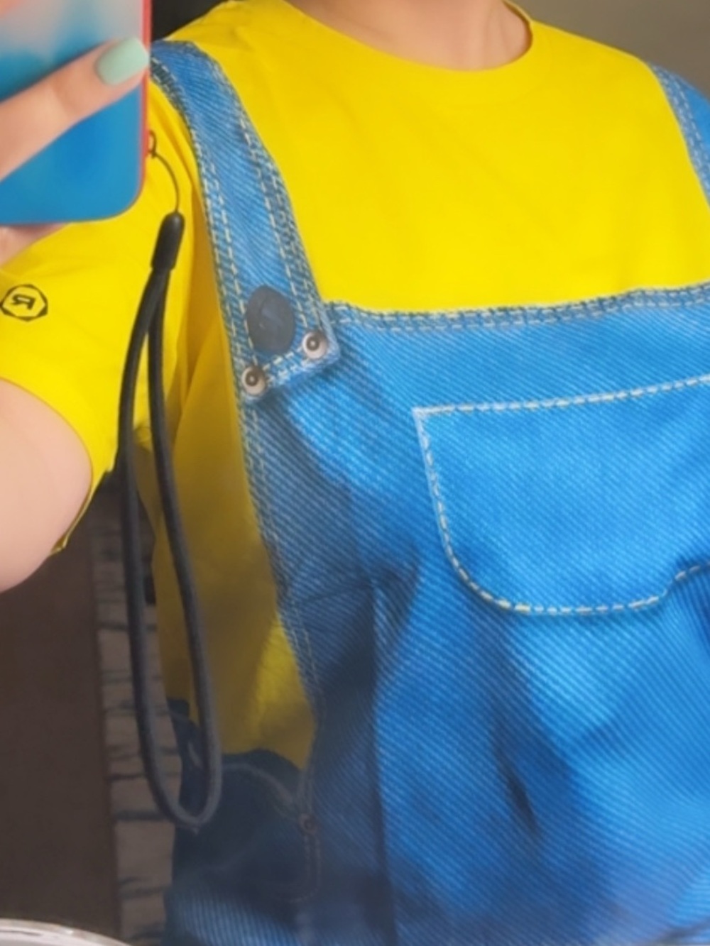 Classic Crew Neck Short Sleeve Tee in Bright Yellow